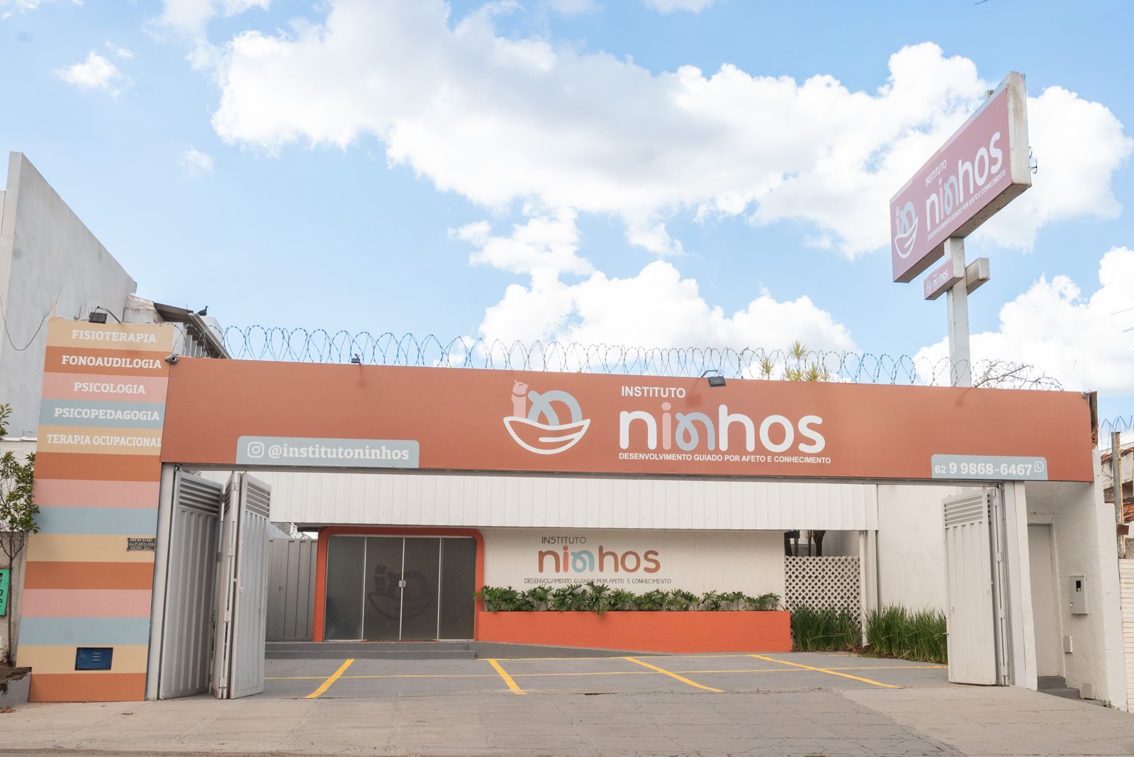 Fachada do Instituto Ninhos